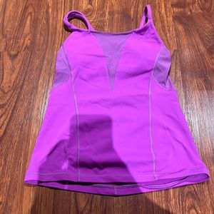 purple lululemon tank